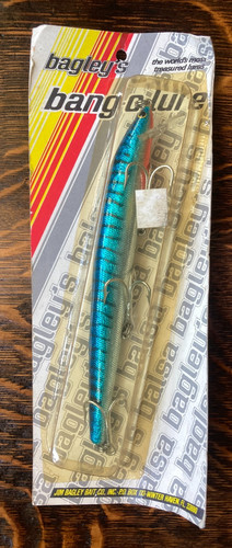 Vintage bagley bang lure - bagley, "bang-o-lure"